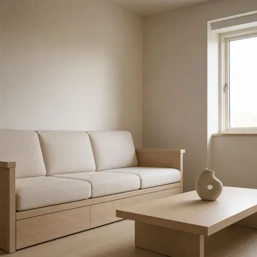 Minimalist style living room